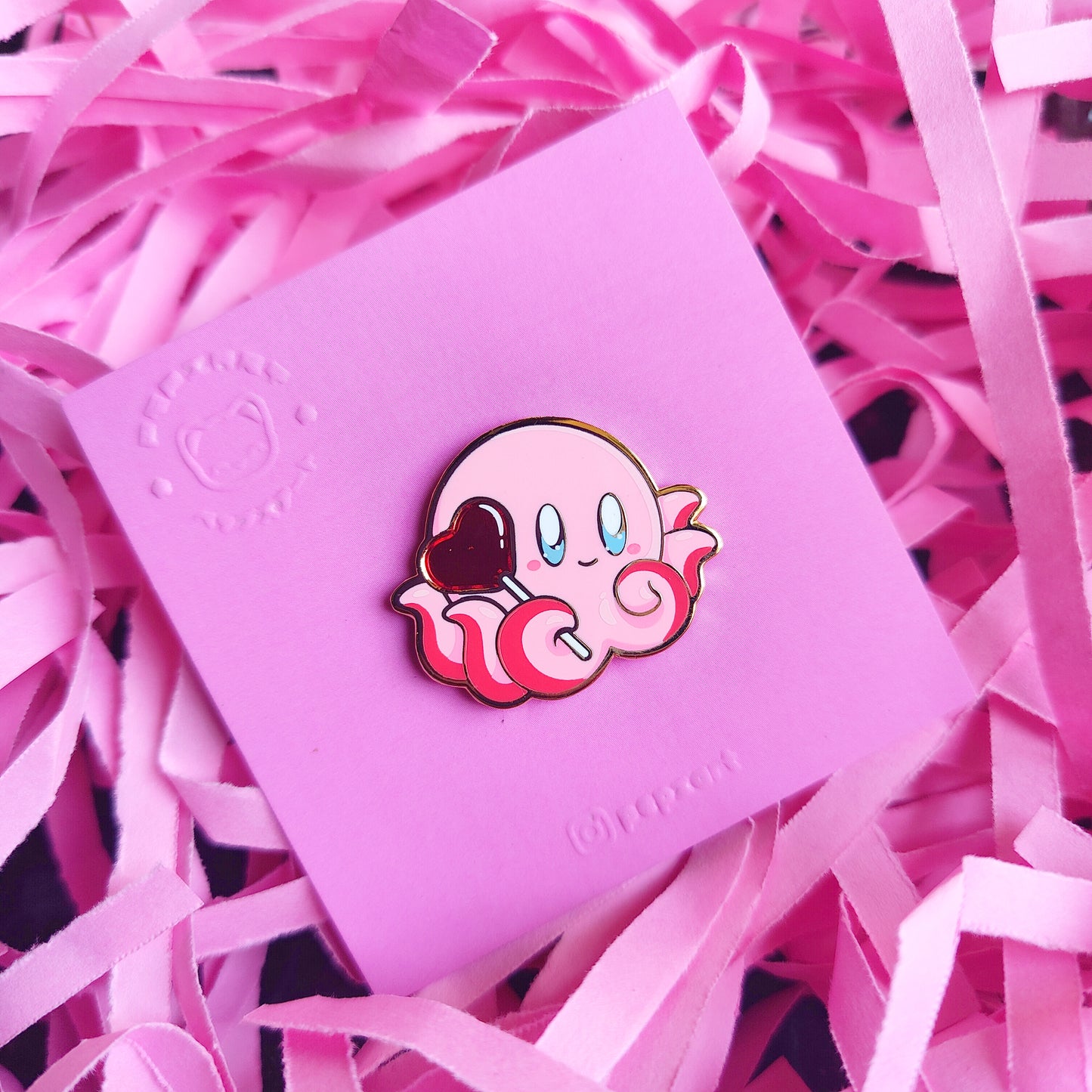 Octokirby Pin