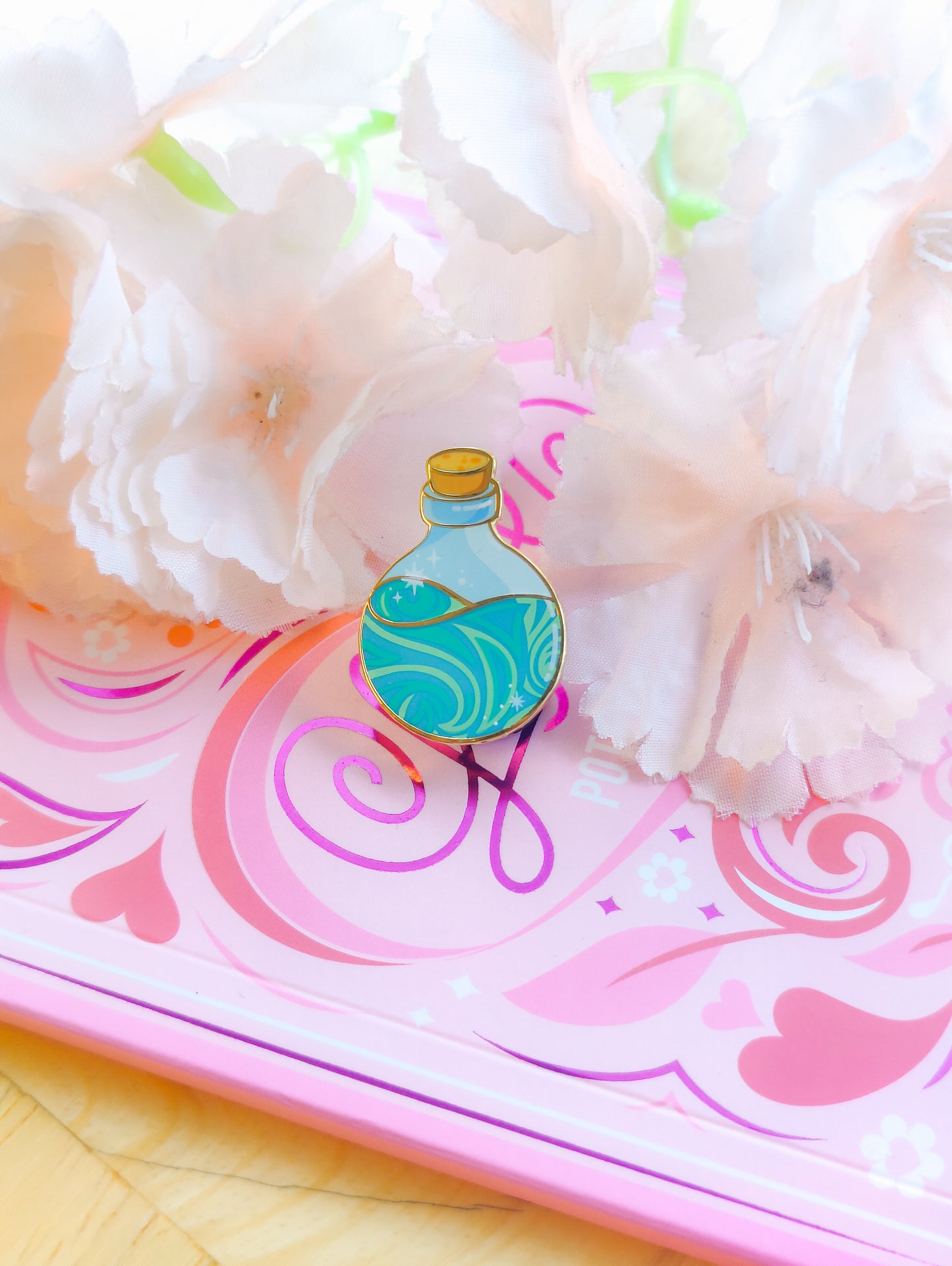 Mermaid Tears Potion Pin