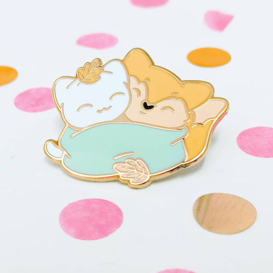 BFF Enamel Pin – Kala and Sage