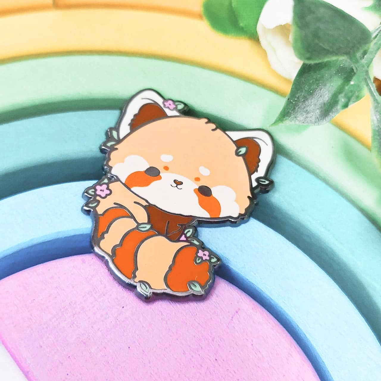 Red Panda Pin