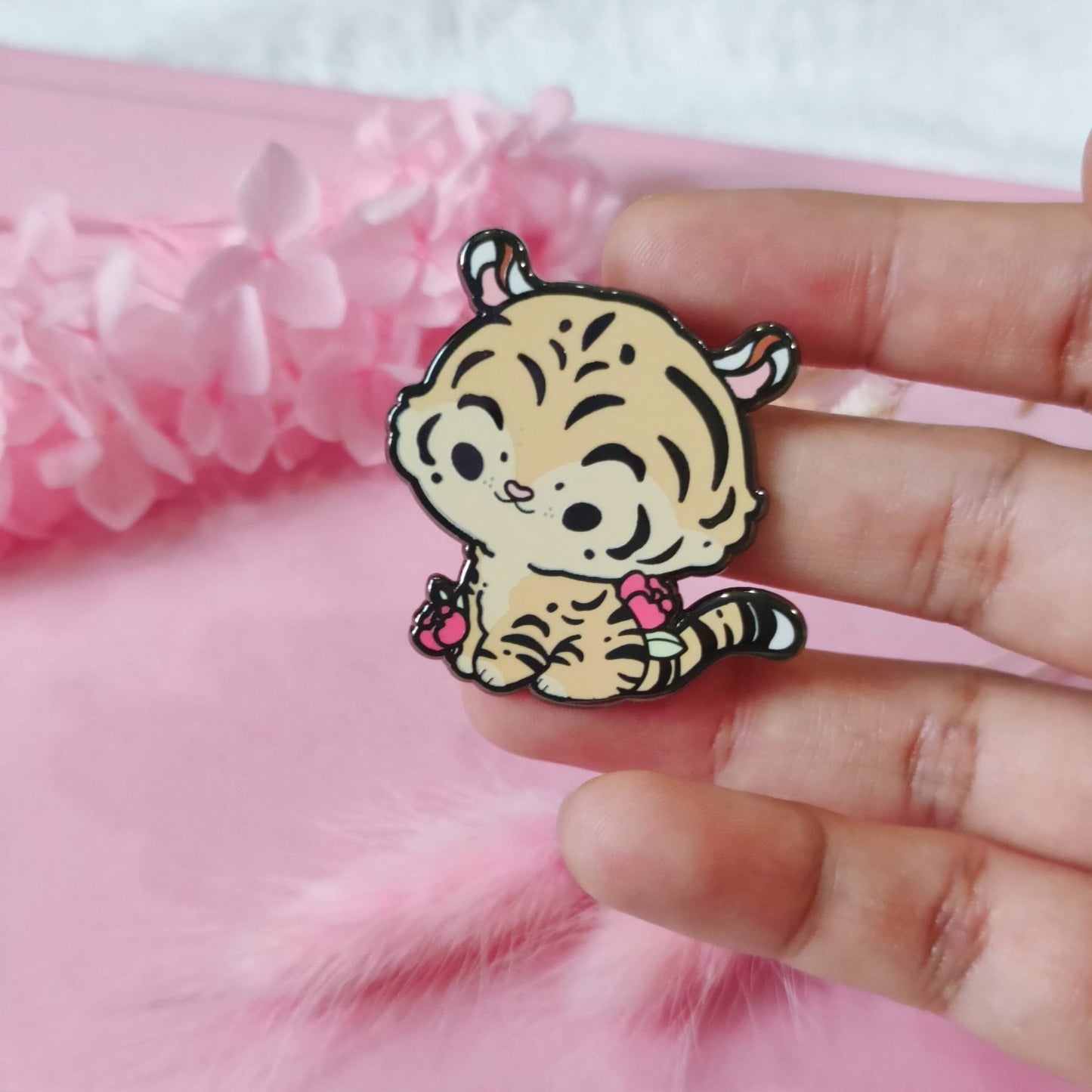 Kawaii Tiger Pin