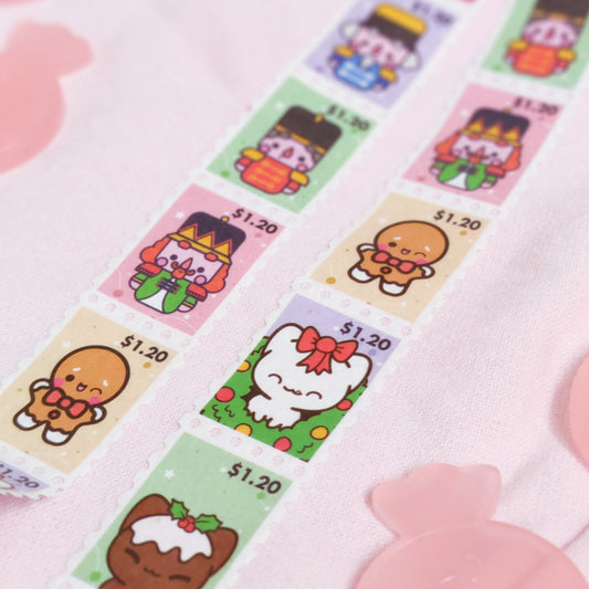 Happy Holidays Stamp Washi Tape