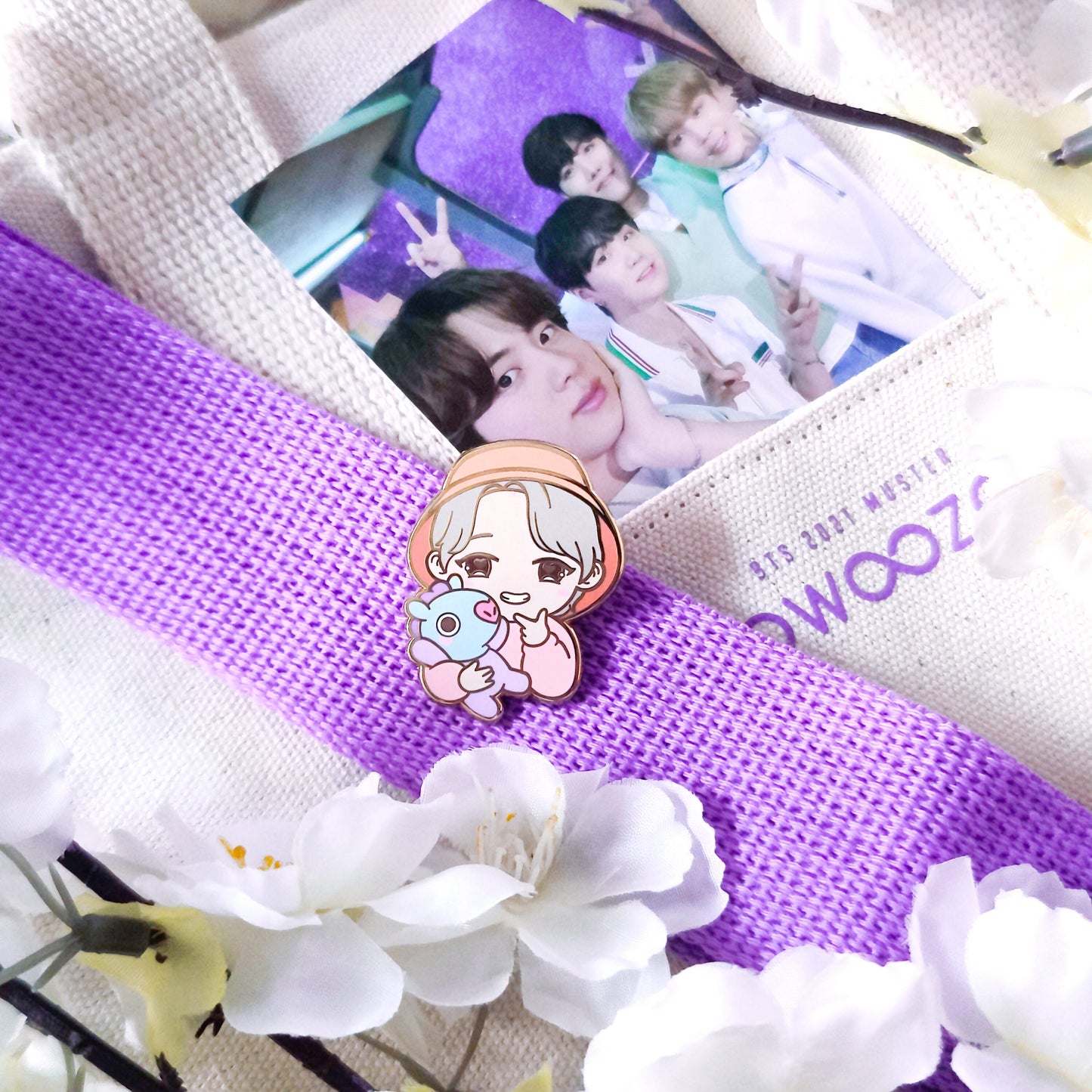 BTS Festa Enamel Pins