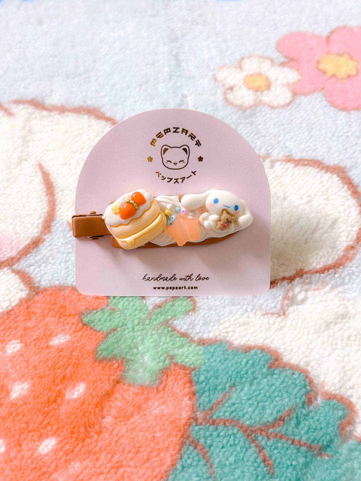 Cinnamoroll Pancake Hair Clip