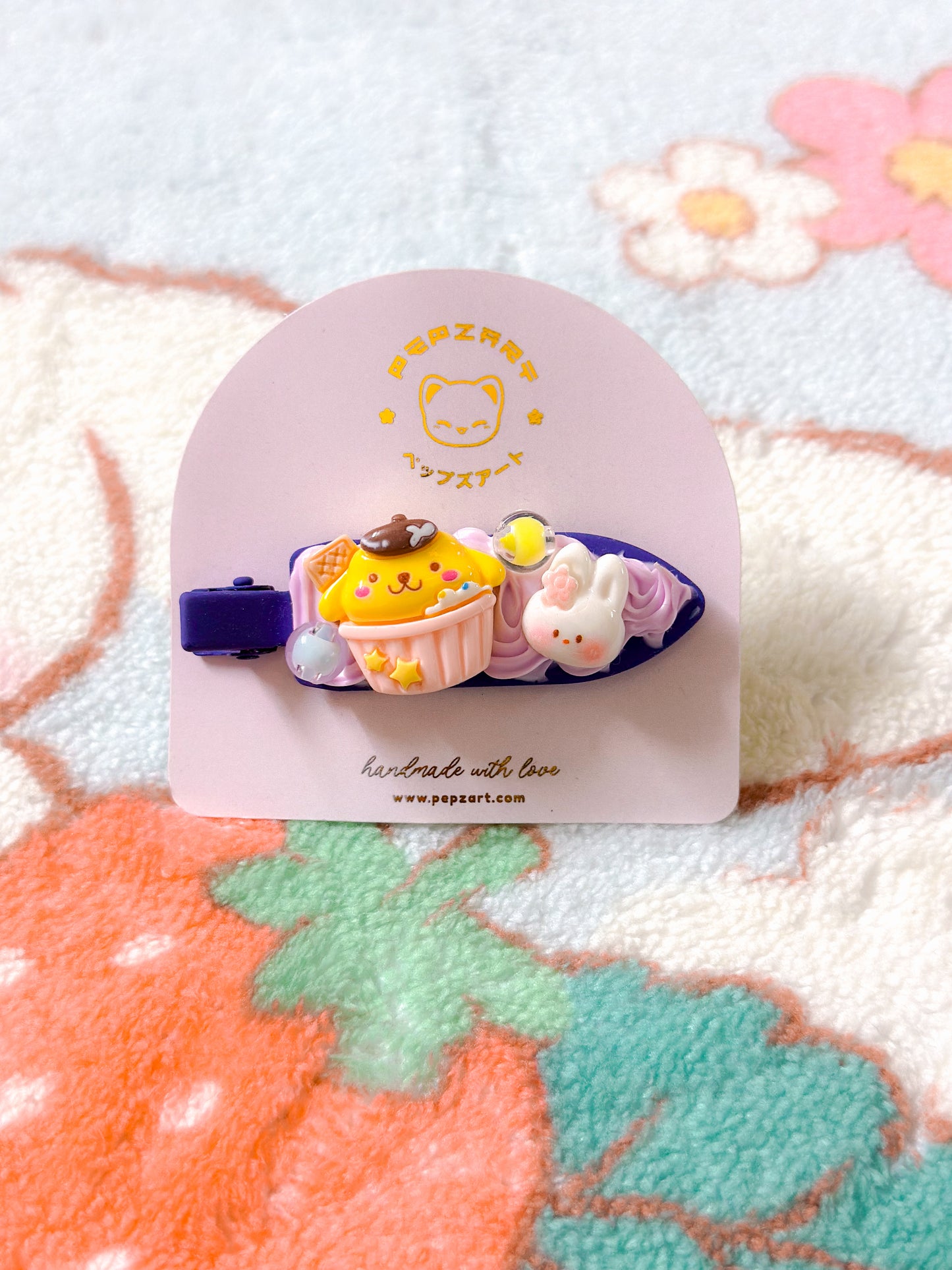 Pompompurin Cute Hair Clip