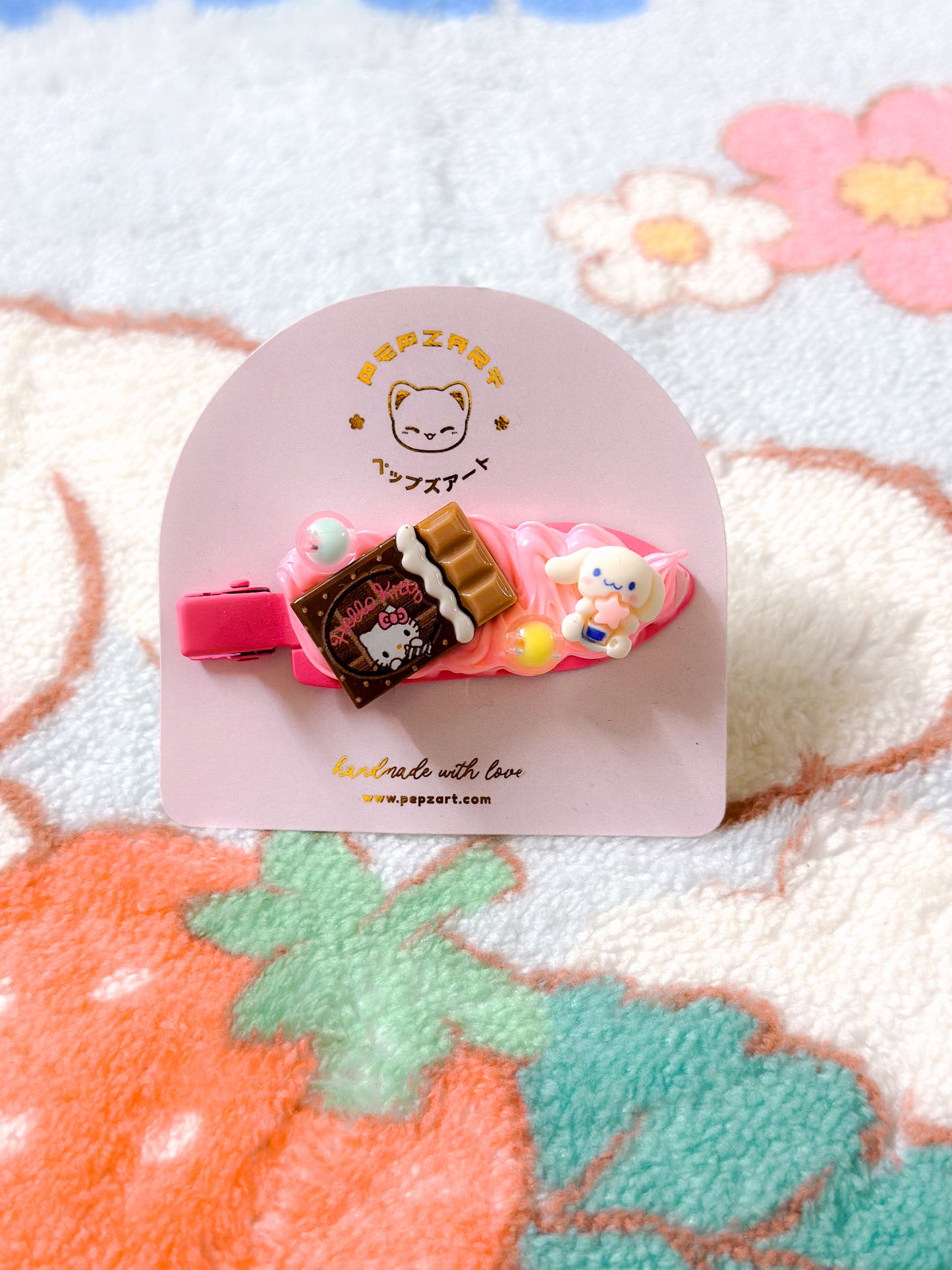 Hello Kitty Choco Hair Clip