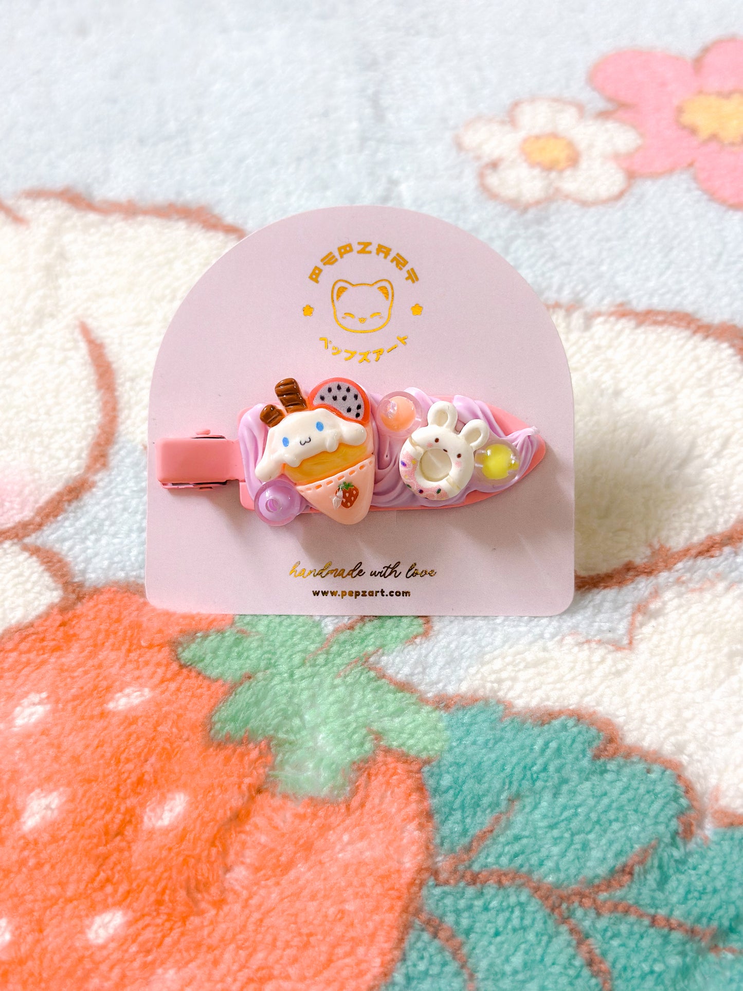 Cinnamoroll Creppe Hair Clip