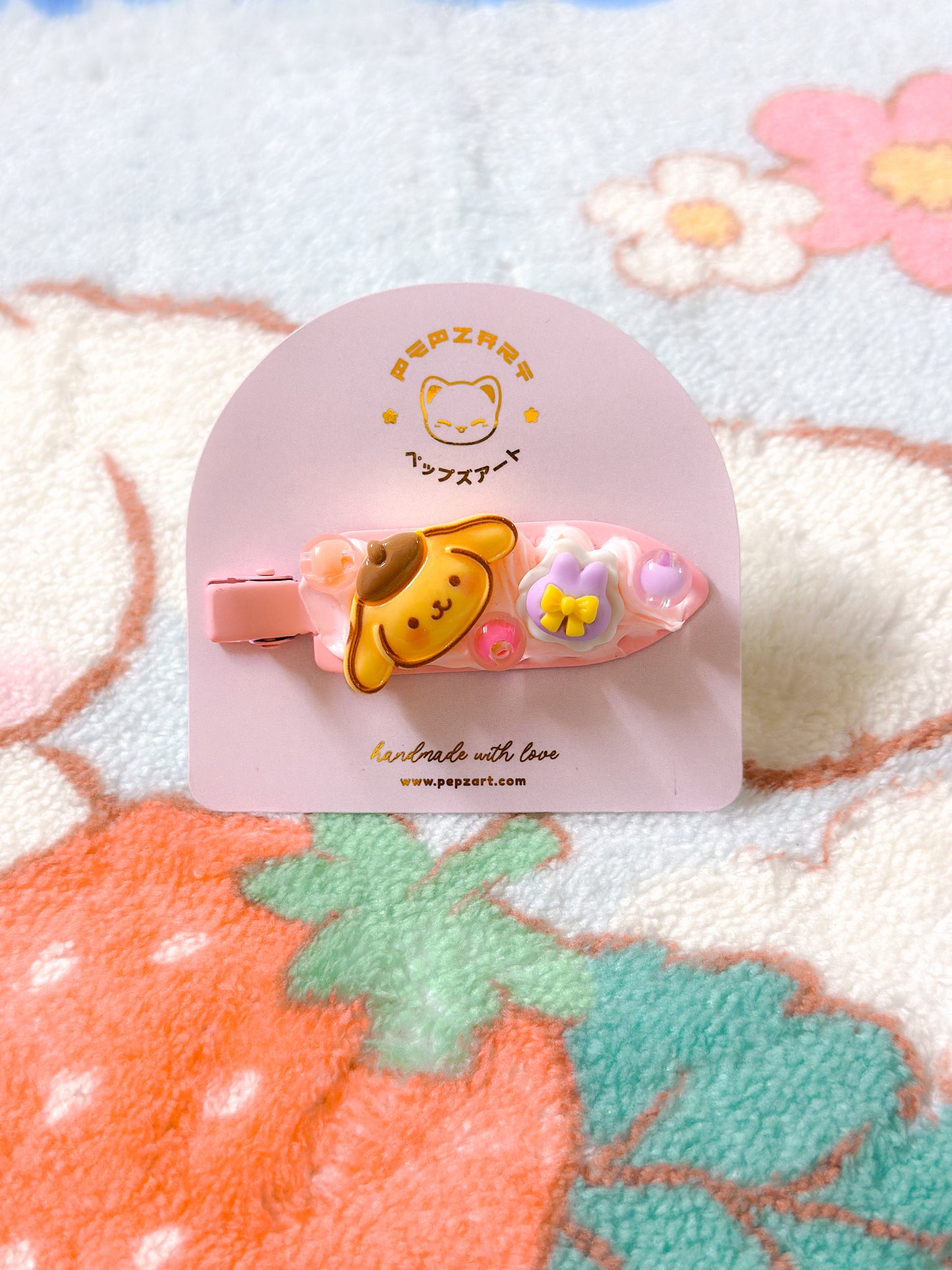 Pompompurin Cute Hair Clip