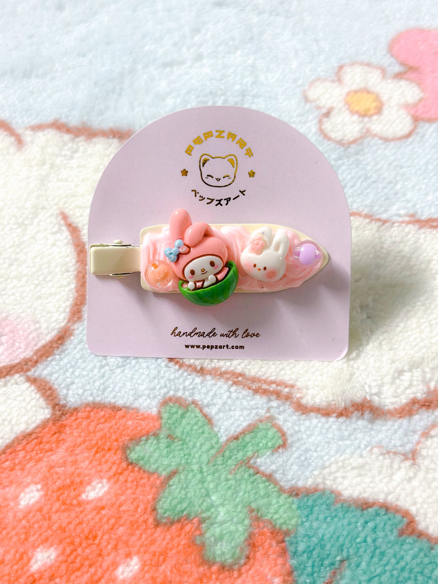 My Melody Fruit Hair Clip