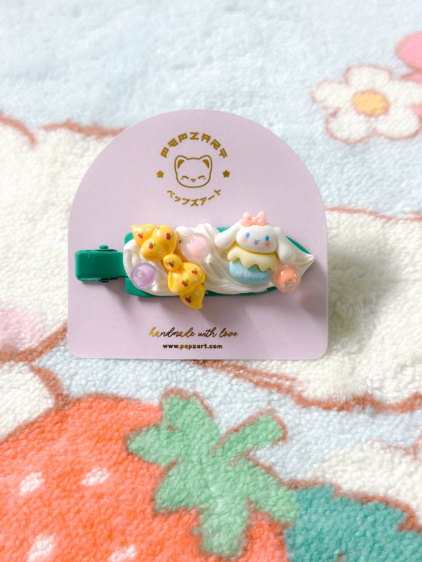 Pastel Cinnamoroll Hair Clip
