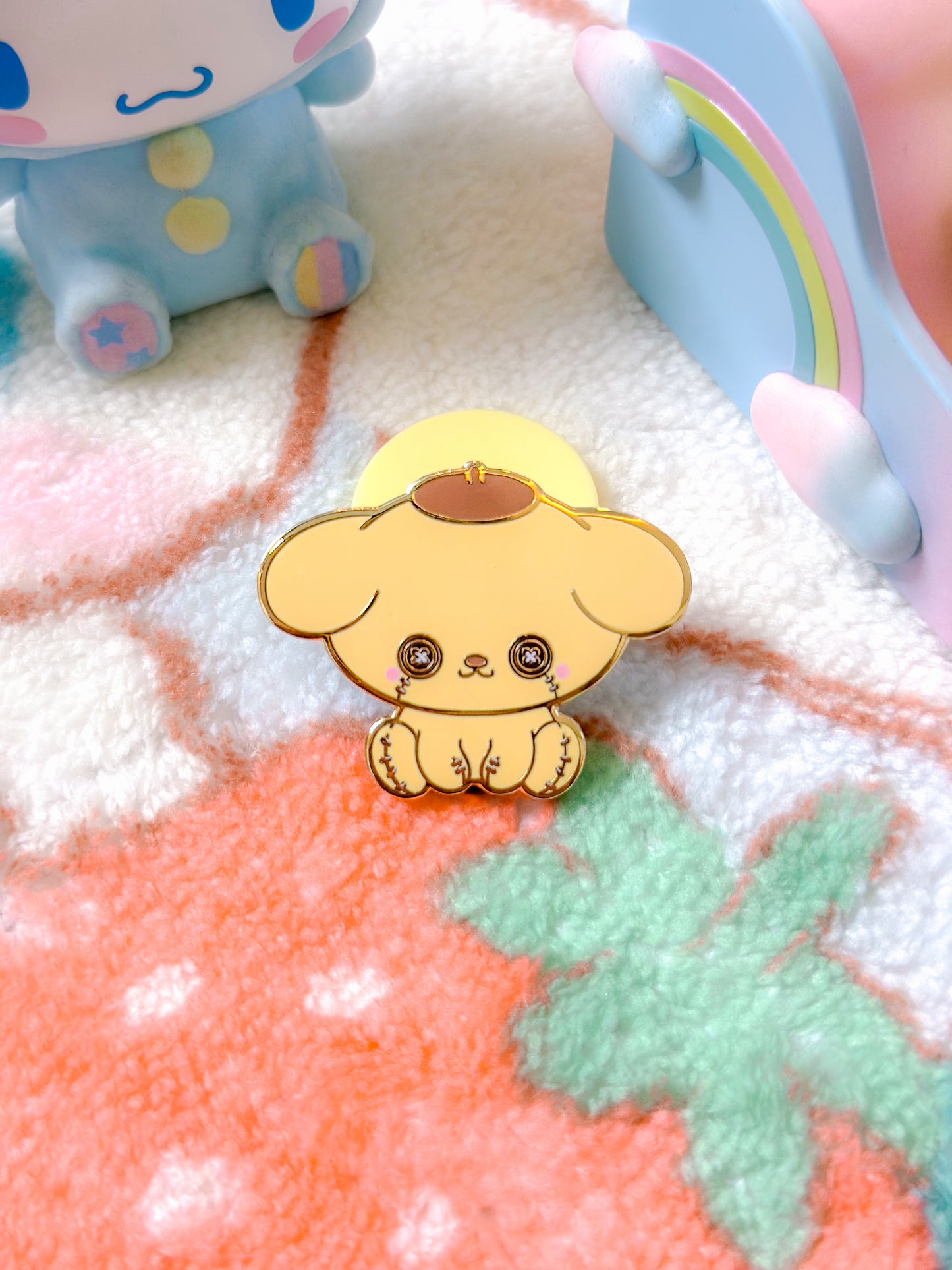 Pom-puddin' pup Pin