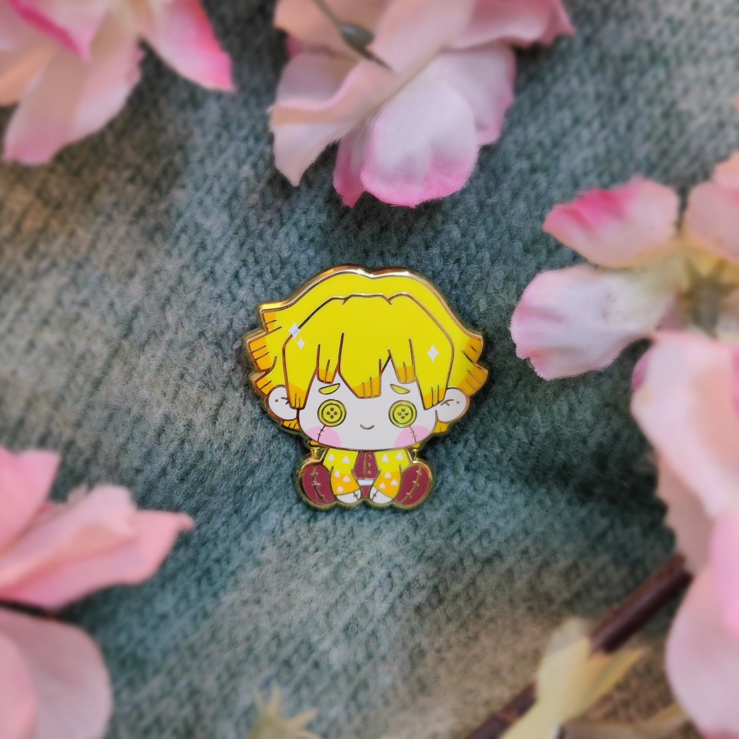 Zenitsu Enamel Pin