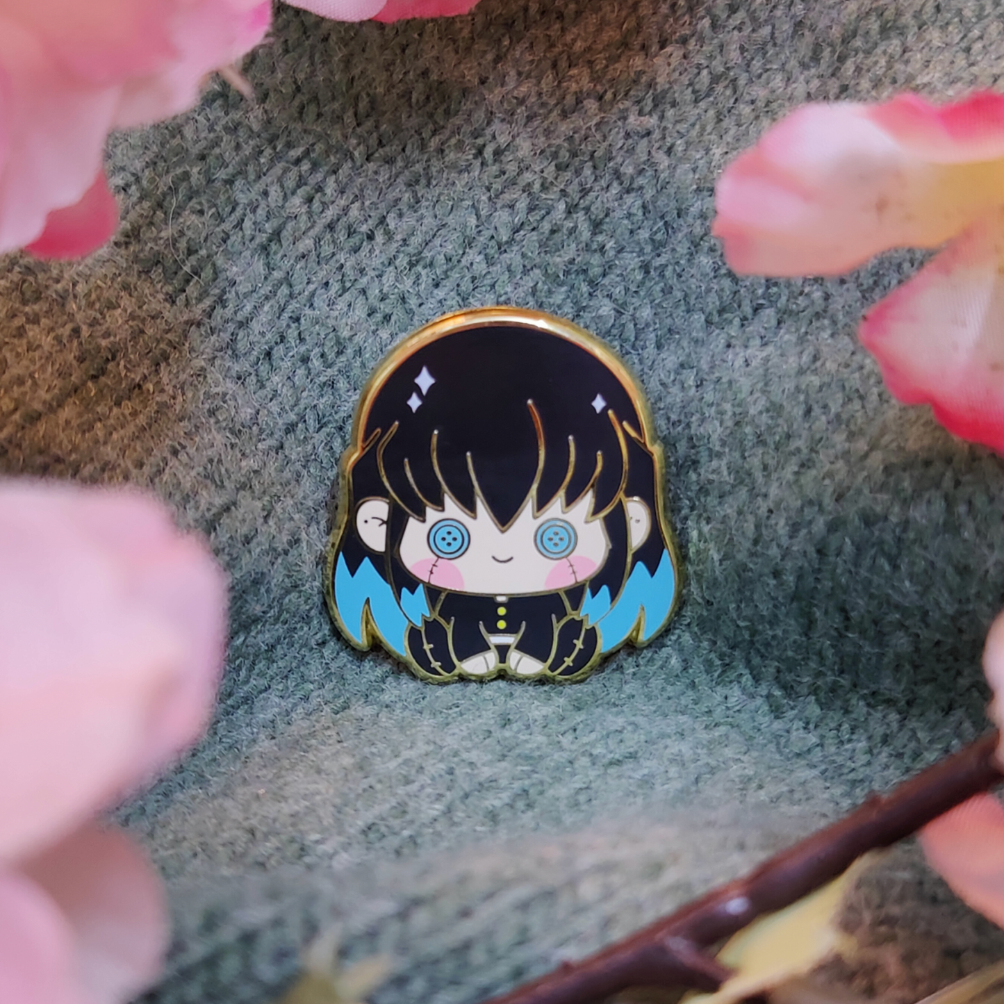 Muichiro Enamel Pin