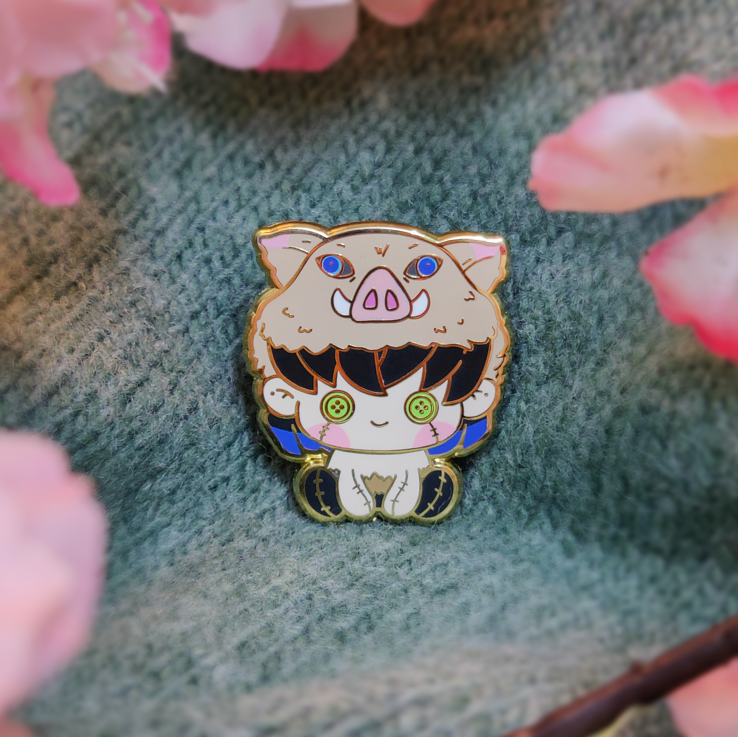Inosuke Enamel Pin