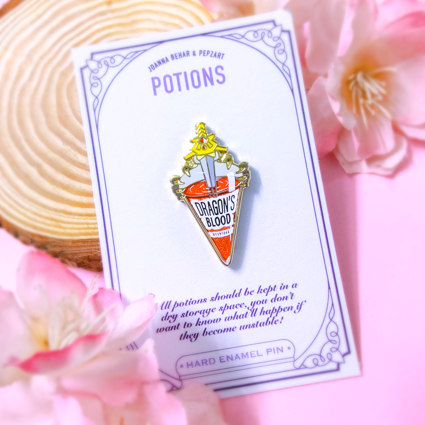 Dragon’s Blood Potion Pin