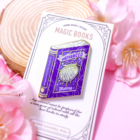 Advanced Potion Making Book Pin