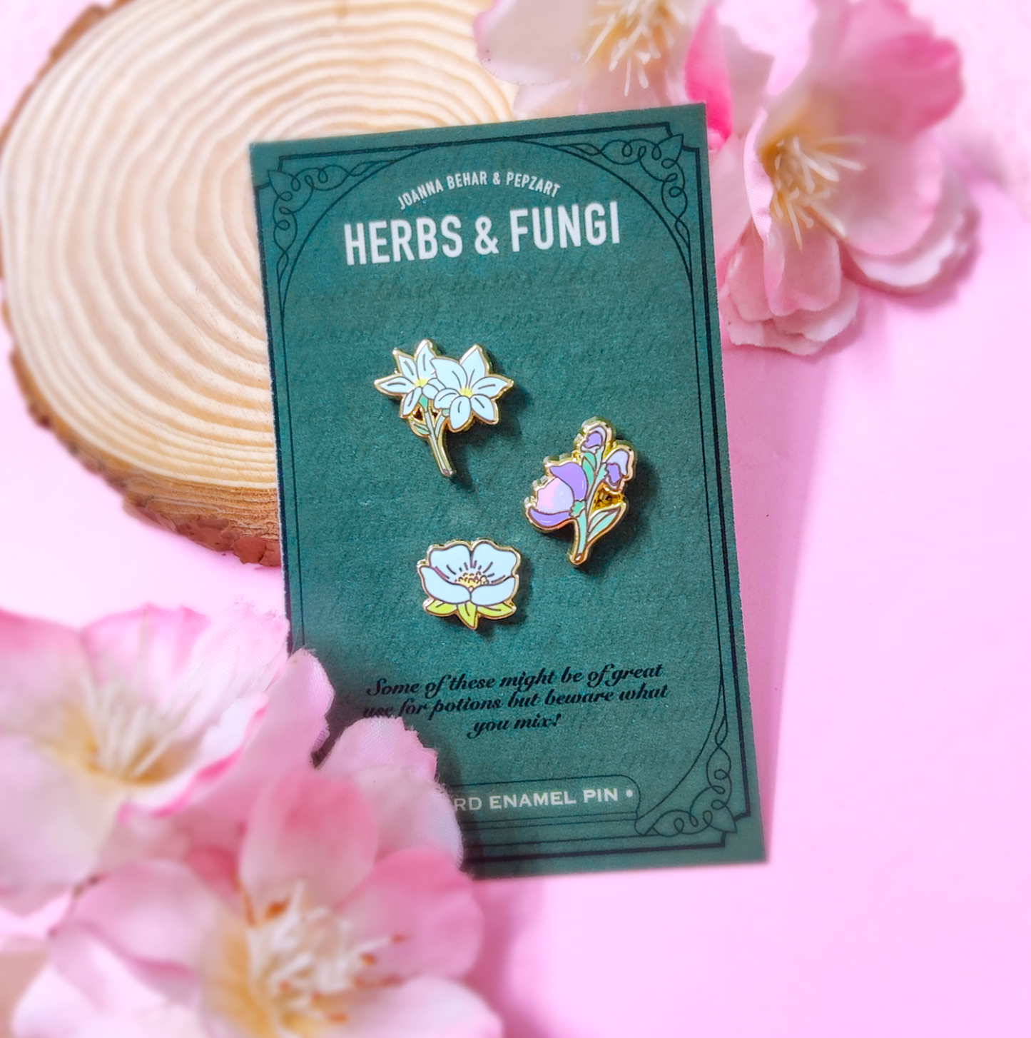 Mini Flower Pin Set