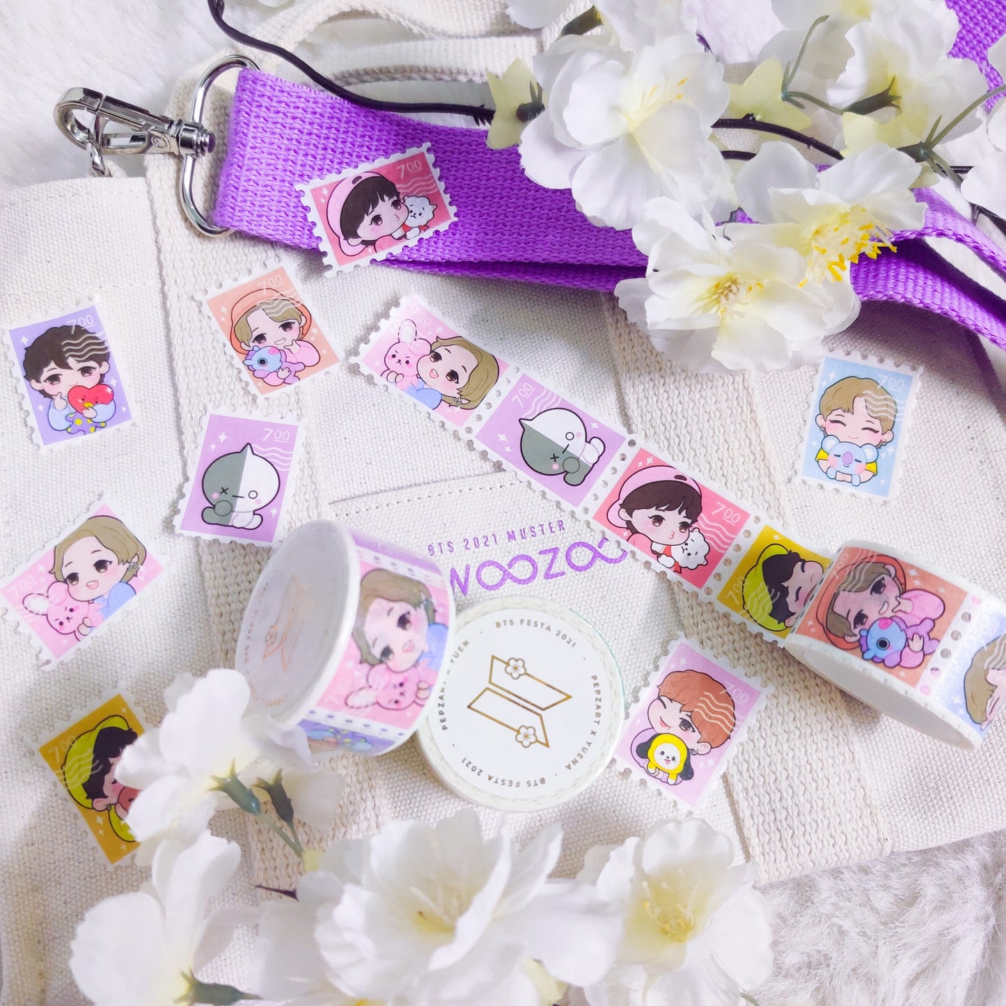 BTS Festa : Stamp Washi Tape