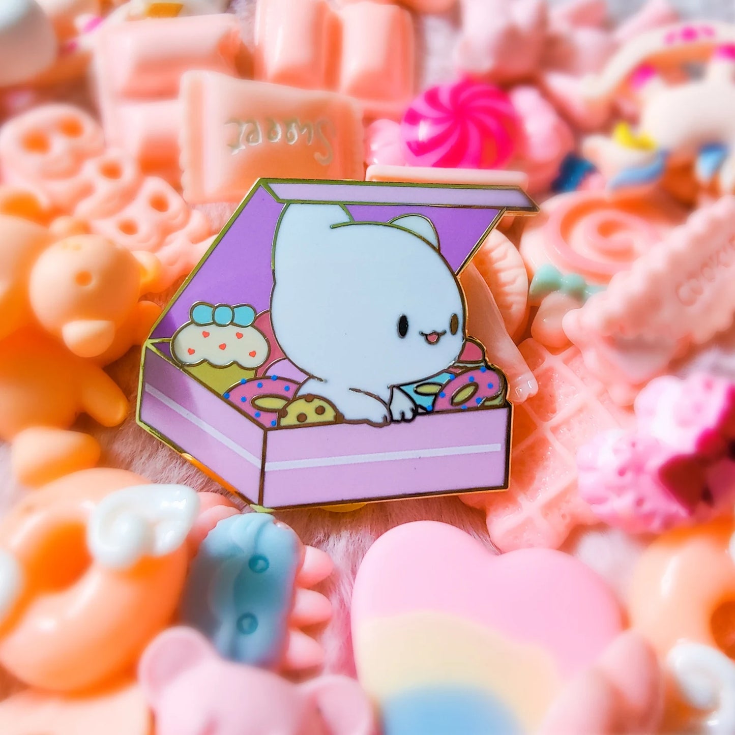 Yuki Dessert Box Enamel Pins