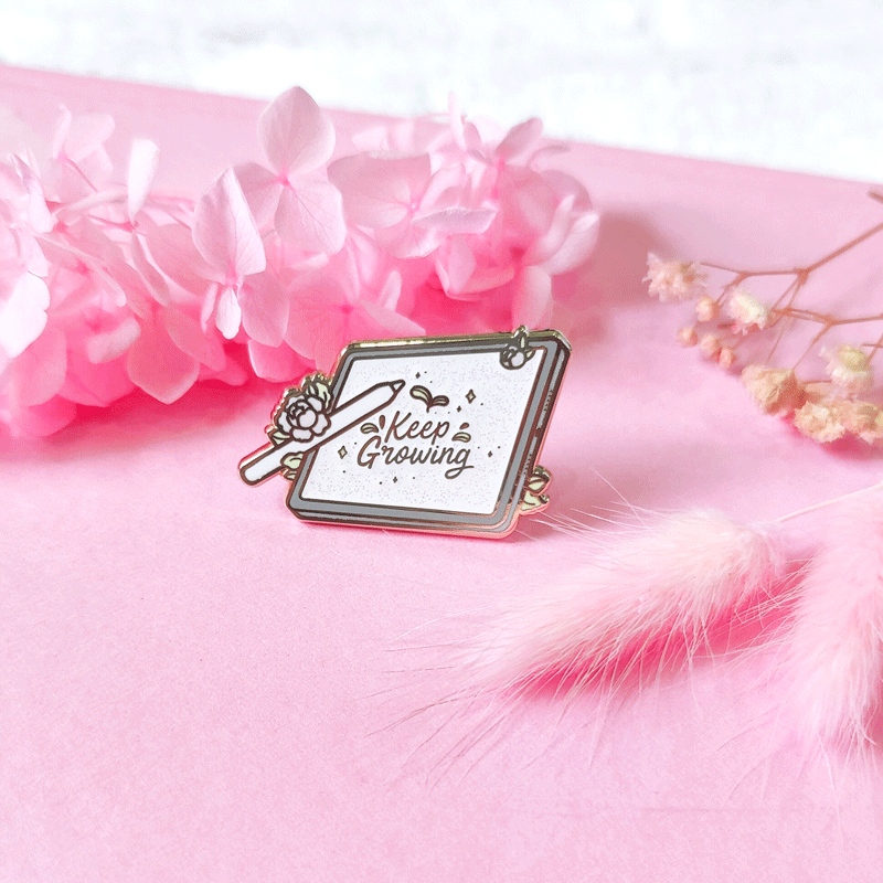 iPad Pen Tablet Enamel Pin