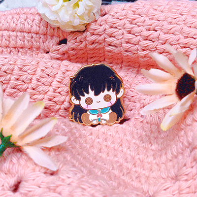 Kagome Enamel Pin