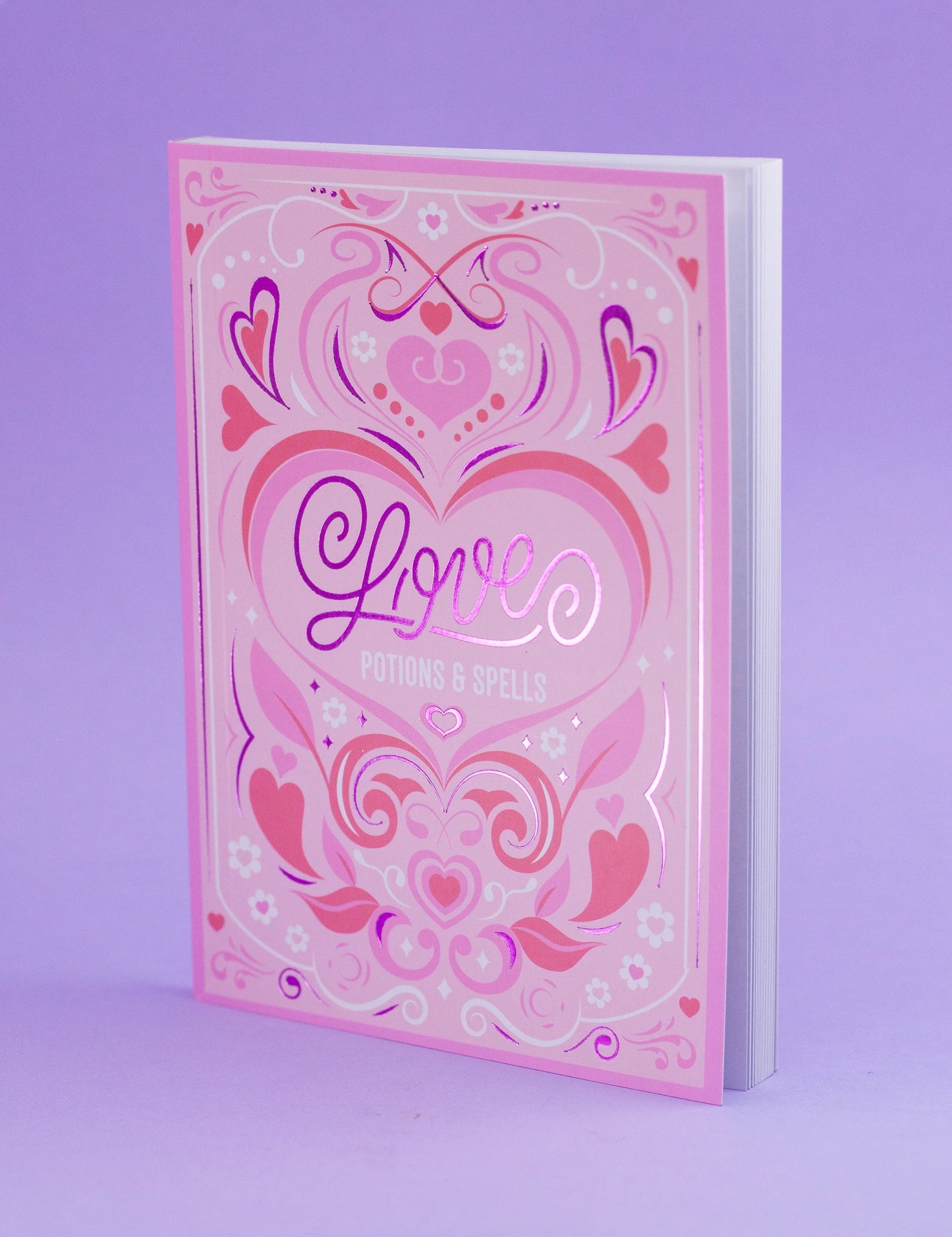 Love Spells & Potions Blank Notebook
