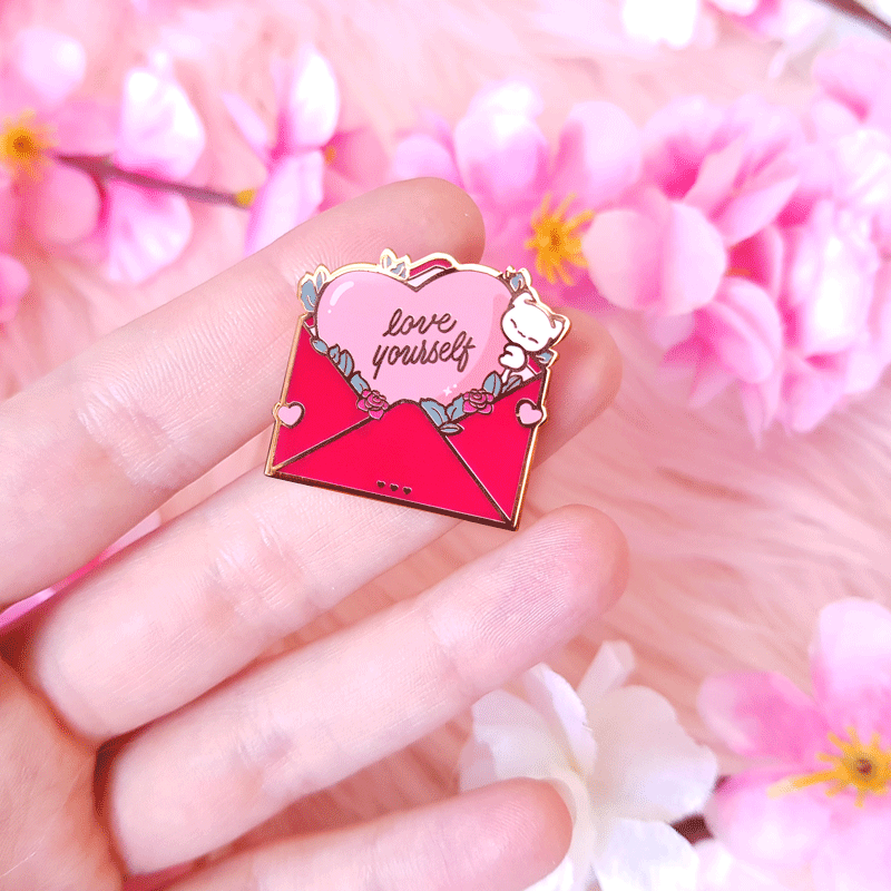 Love Yourself Enamel Pin