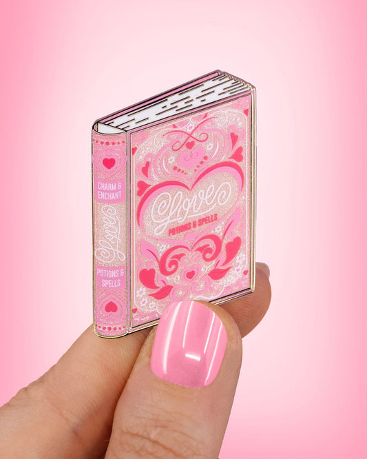 Love Potions & Spells Book Pin - LE 85