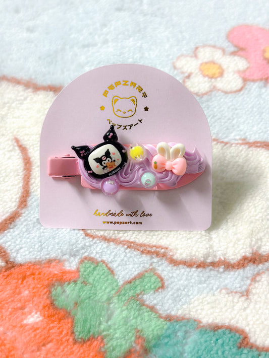 Kuromi TV Hair Clip