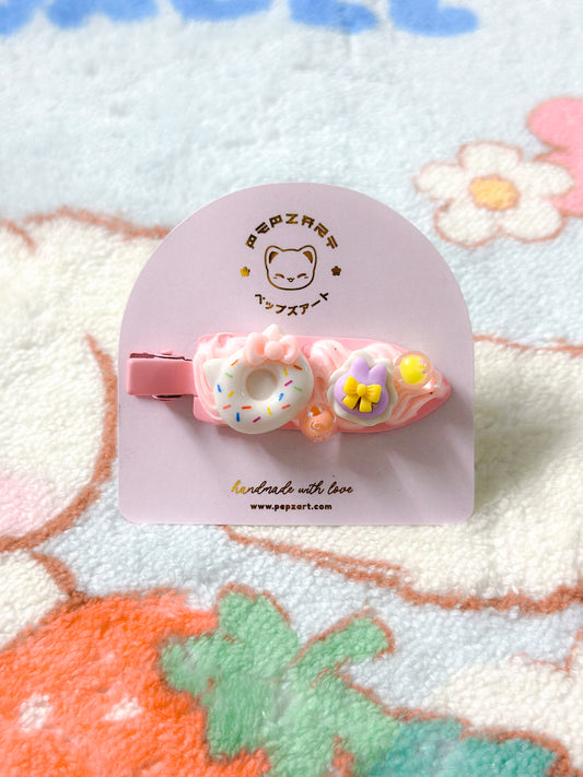 Pastel Bunny Hair Clip