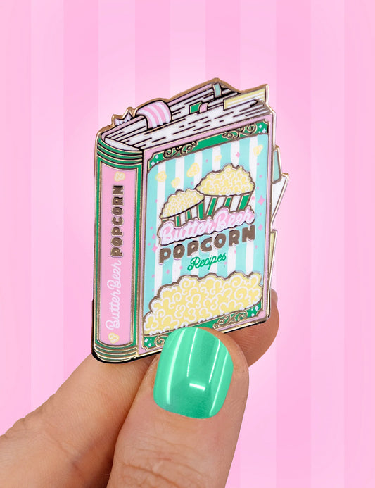 Butterbeer popcorn recipes Limited edition pin LE 35 VARIANT