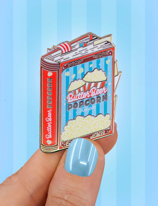 Butterbeer popcorn recipes Limited edition pin LE 85