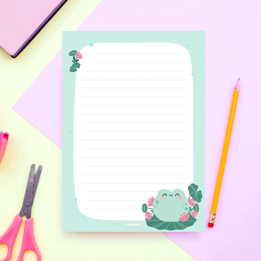Cute Froggie Notepad