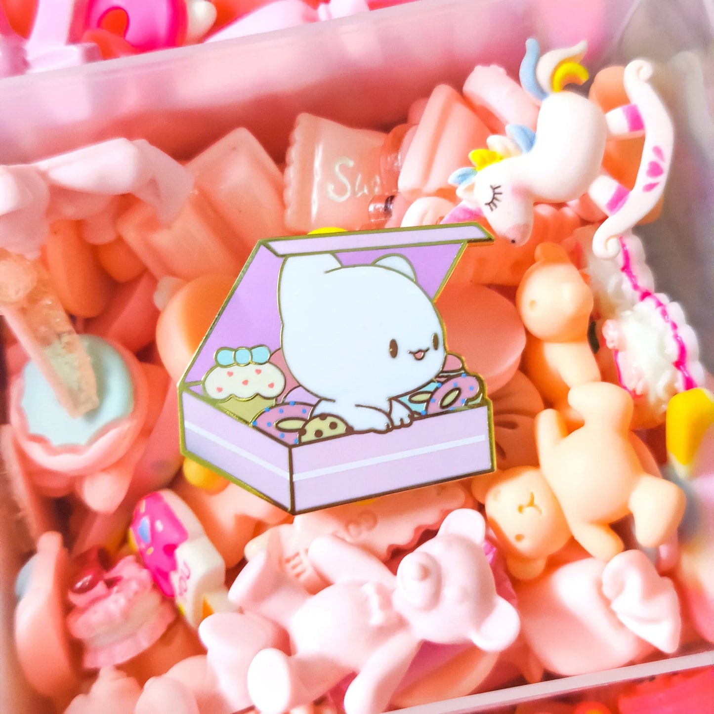 Yuki Dessert Box Enamel Pins