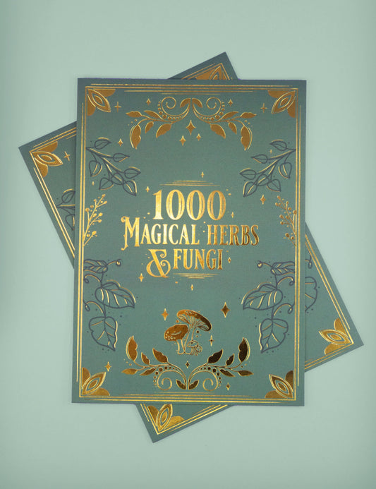 1000 Magical Herbs & Fungi Postcard