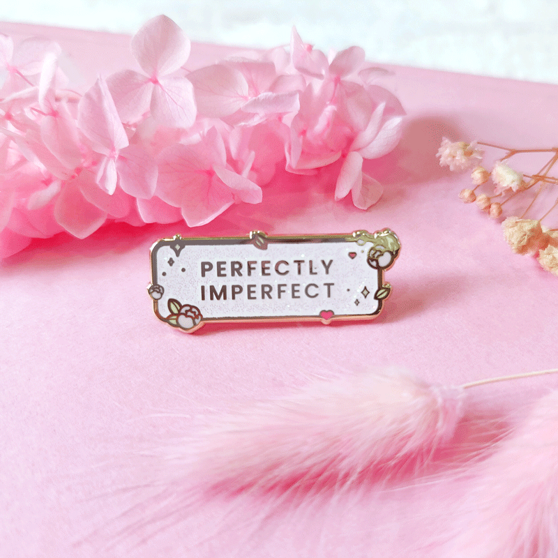 Perfectly Imperfect Enamel Pin