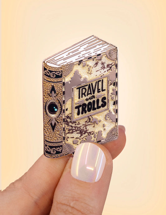 Travel with Trolls Book Pin - LE 85