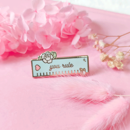 You Rule Enamel Pin